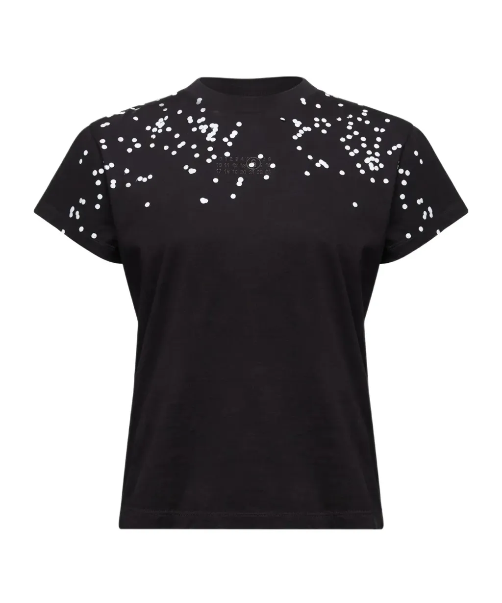 Mm6 Maison Margiela Short-Sleeved Crewneck T-Shirt
