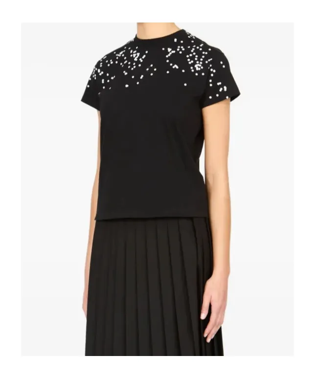 Mm6 Maison Margiela Short-Sleeved Crewneck T-Shirt