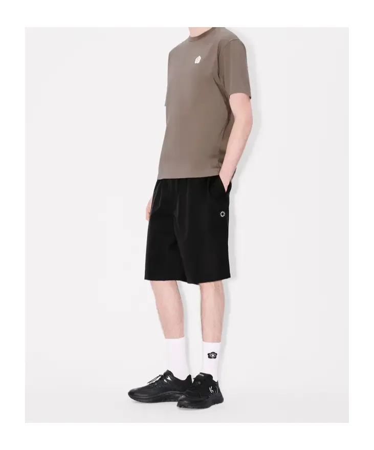 Shorts In Technical Cotton Boke Flower 2.0