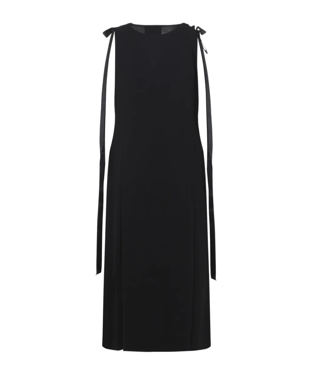 Simone Rocha Bow Detailed Sleeveless Dress