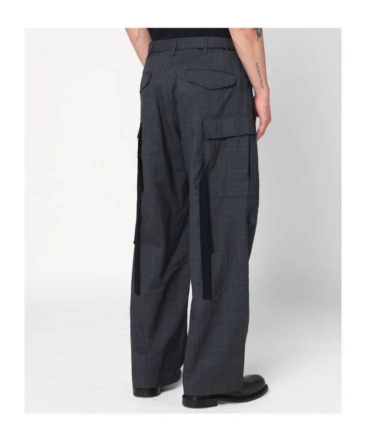 Sacai Belted Cargo Trousers