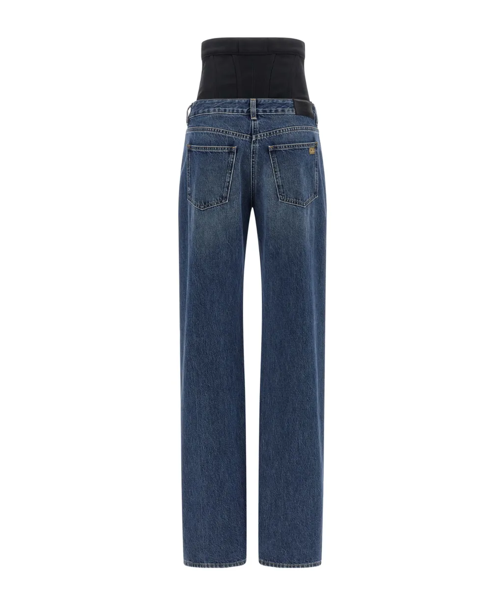 Bustier-Insert Jeans