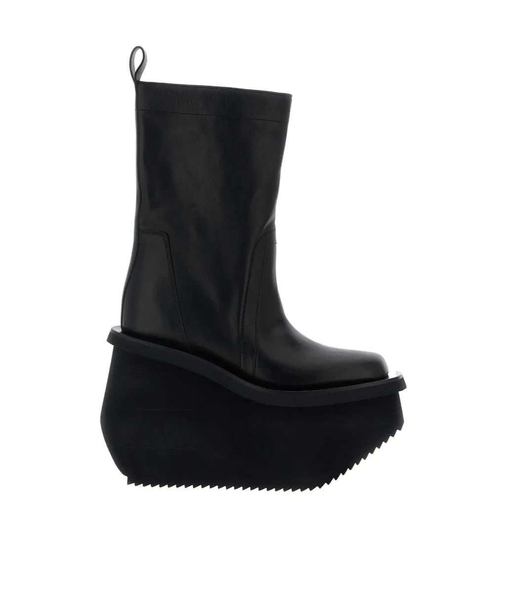 Rick Owens Factory Inclined Platform Boots