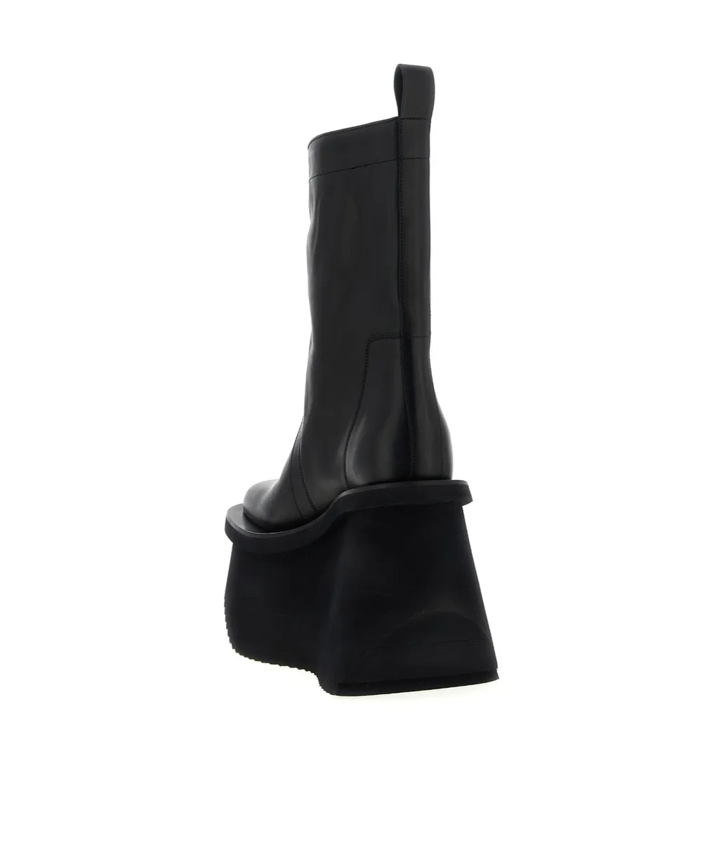 Rick Owens Factory Inclined Platform Boots