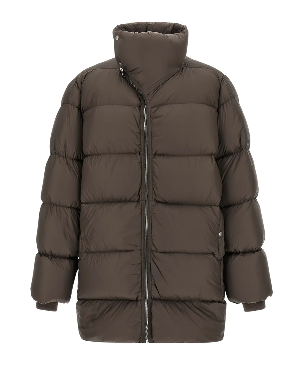 Rick Owens Turtle Zipped Down Jacket