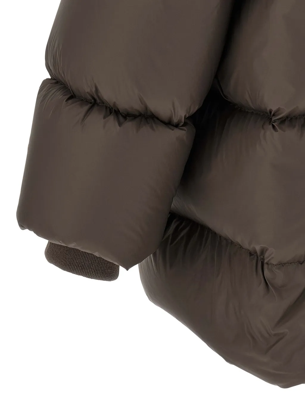 Rick Owens Turtle Zipped Down Jacket