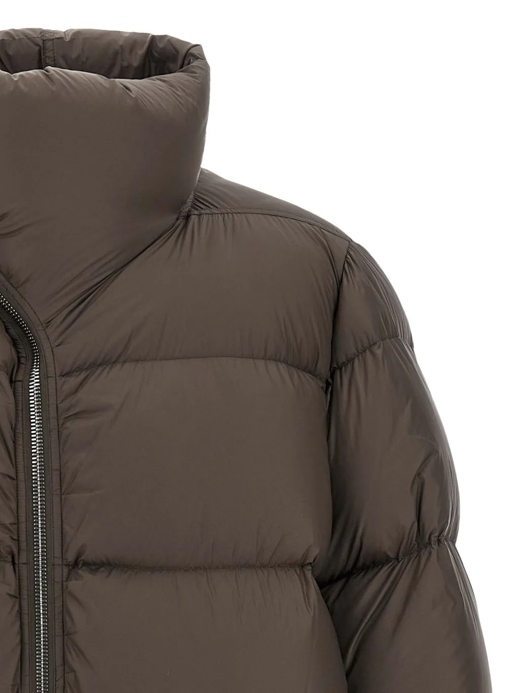 Rick Owens Turtle Zipped Down Jacket