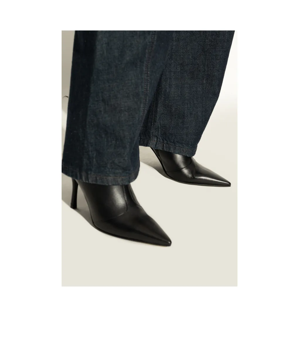 Furla Sfera Pointed-Toe Ankle Boots