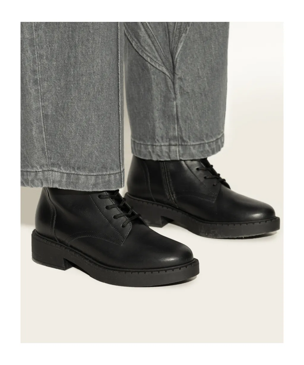 Furla New Legacy Lace-Up Ankle Boots