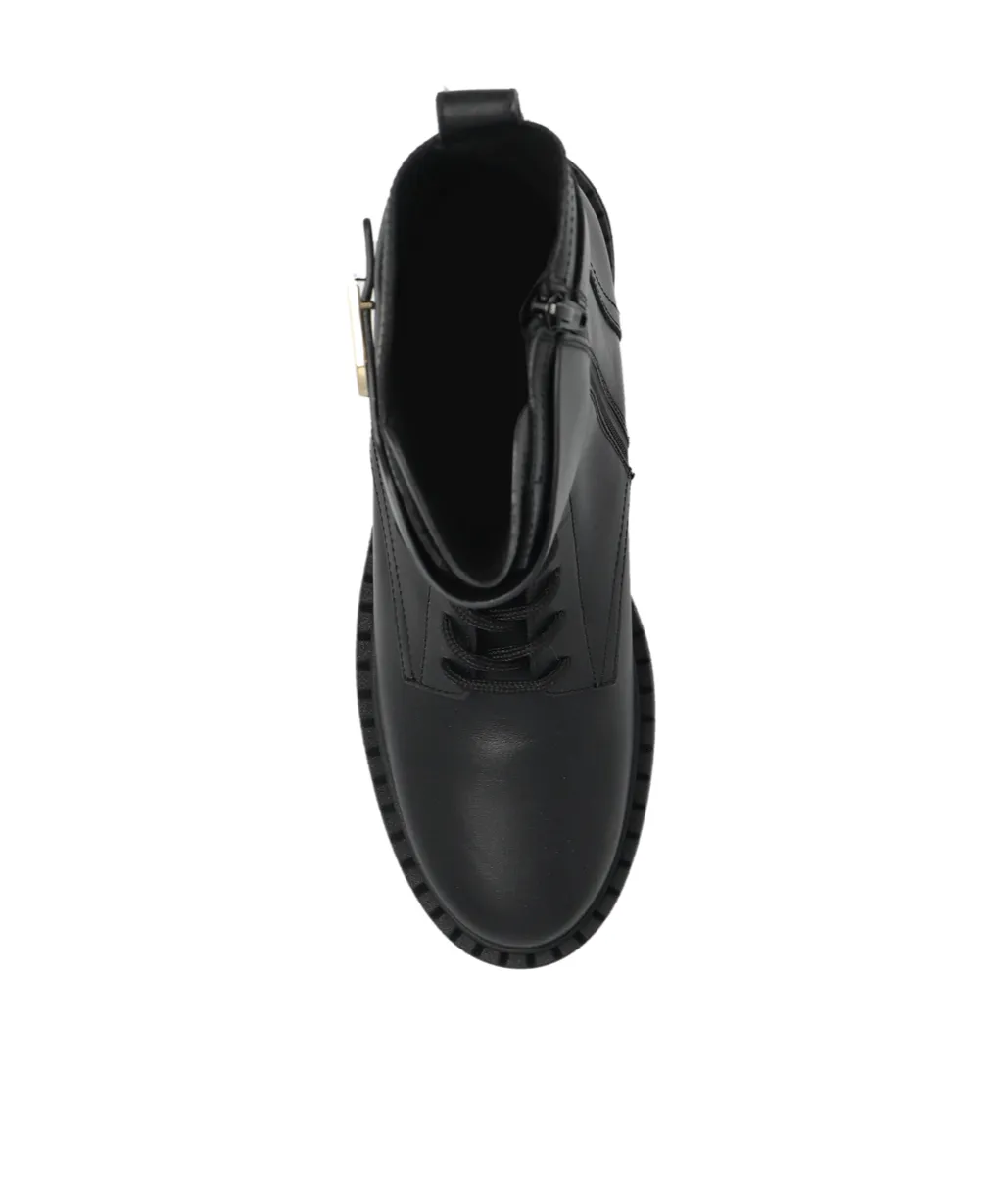 Furla New Legacy Lace-Up Ankle Boots