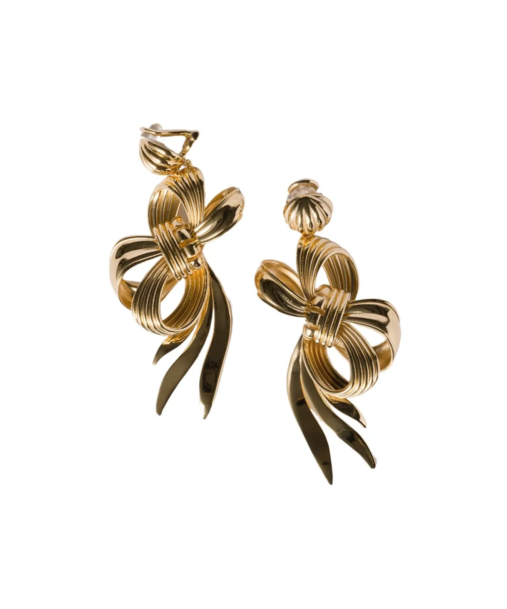 Miu Miu Bow Earrings