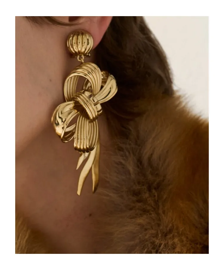 Miu Miu Bow Earrings