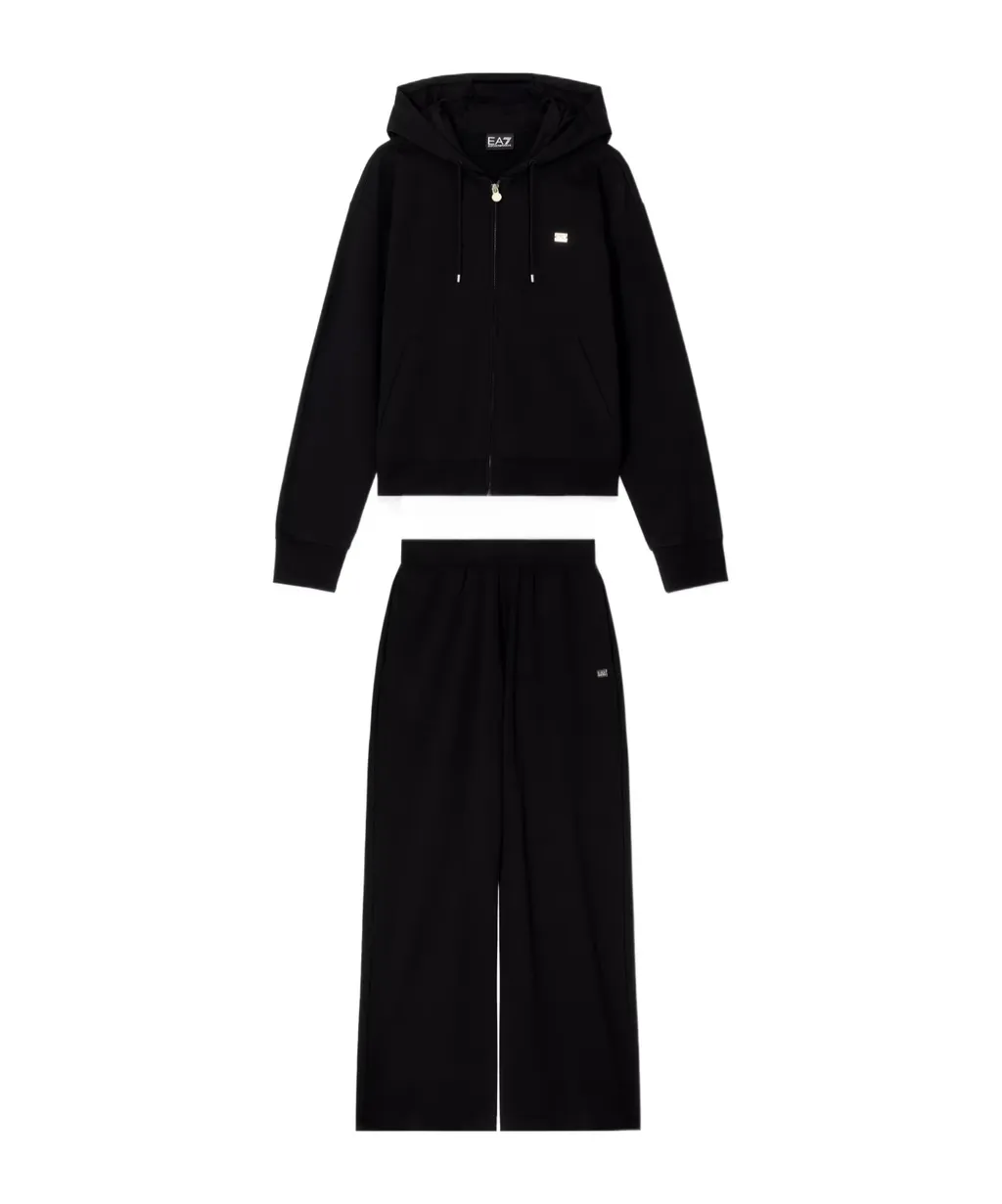 Ea7 Emporio Armani Stretch Hooded Tracksuit Set