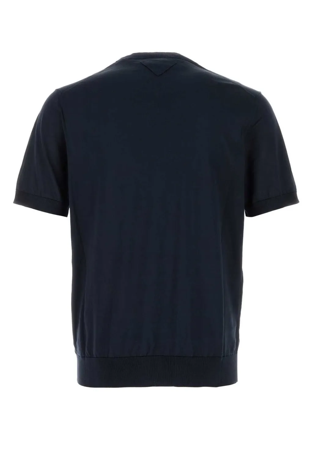 Prada Short-Sleeved Crewneck Jumper
