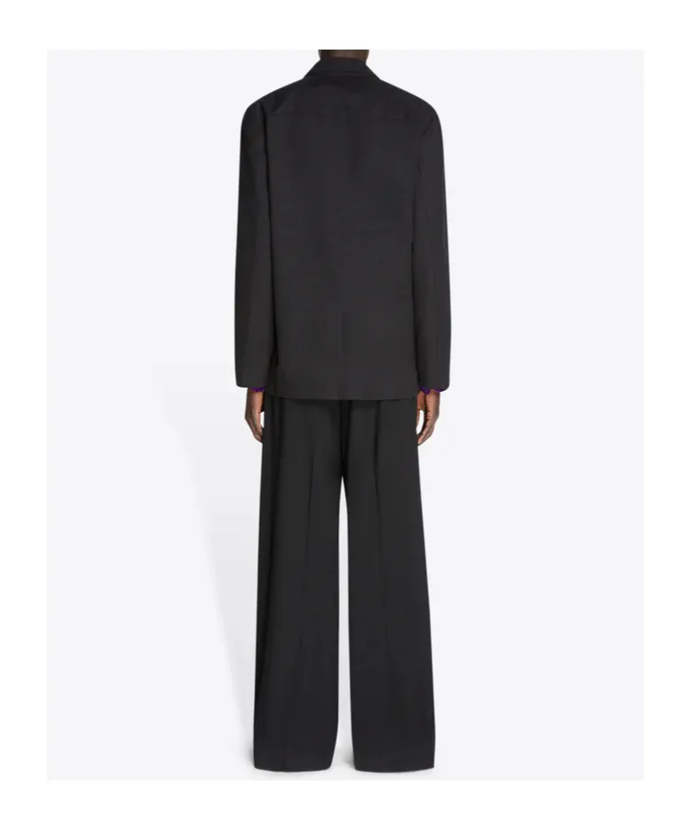 Double-Breasted Suit Jacket