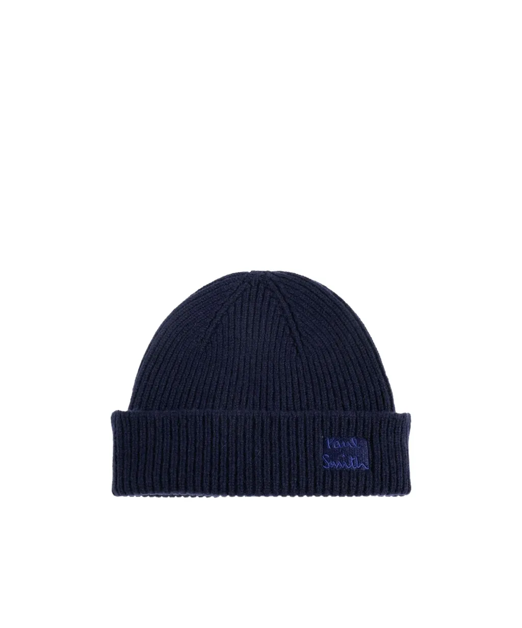 Paul Smith Embroidered Logo Beanie