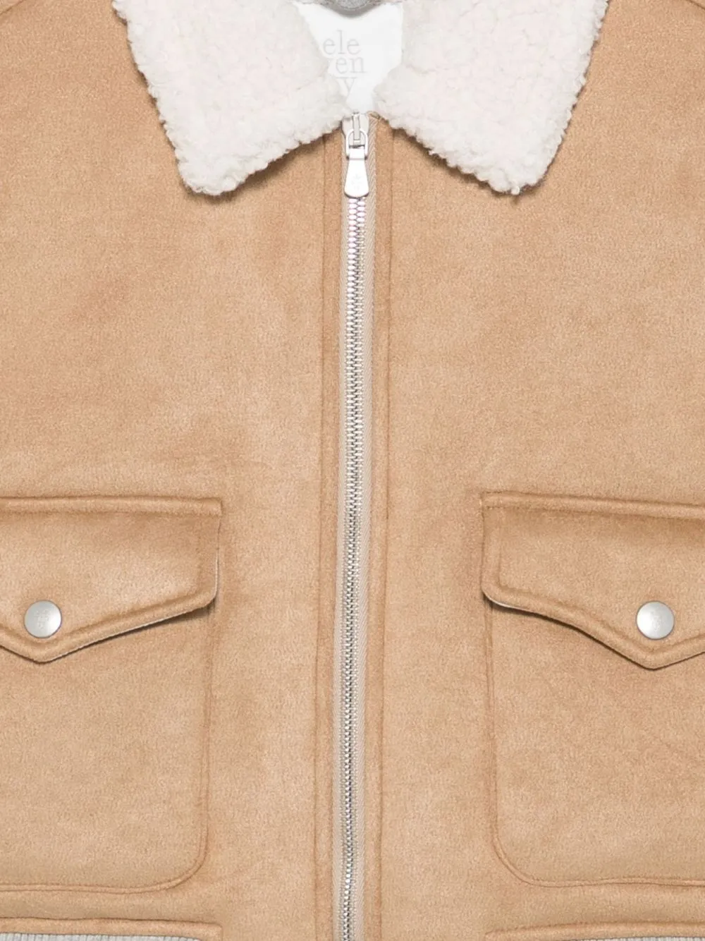 Fleece-Lined Bomber Jacket