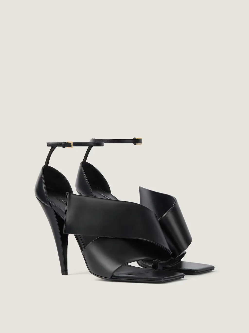 Givenchy	Sliced Square Heeled Sandals