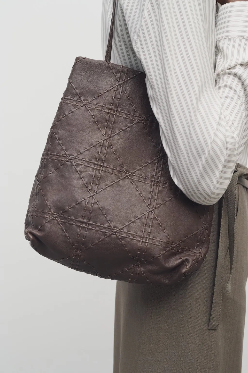 Lilou Woven Leather Bag