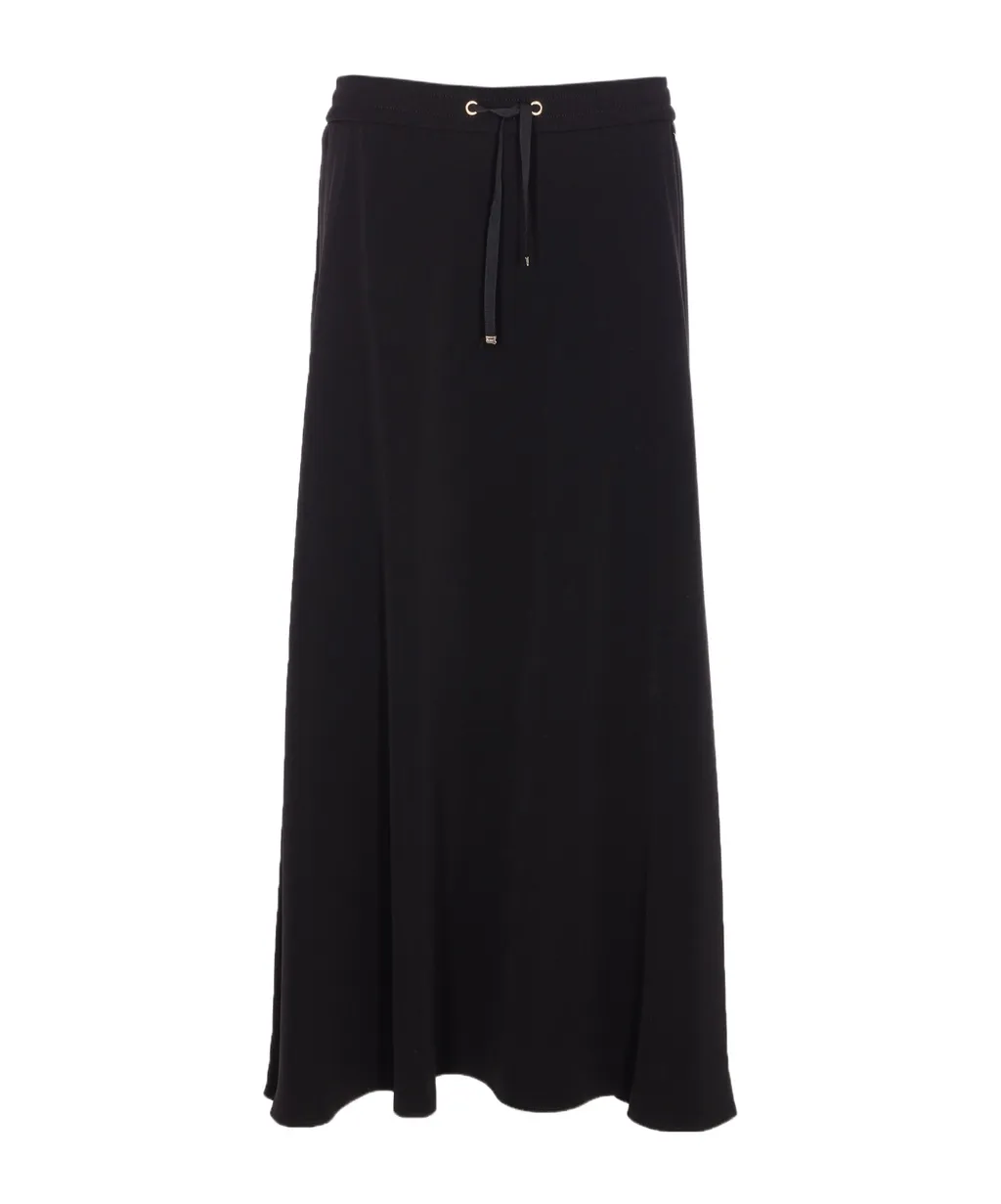 Herno Drawstring Flared Skirt
