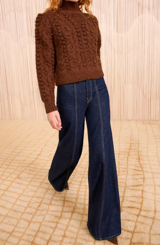 Albia Alpaca Knit Pullover Shirt