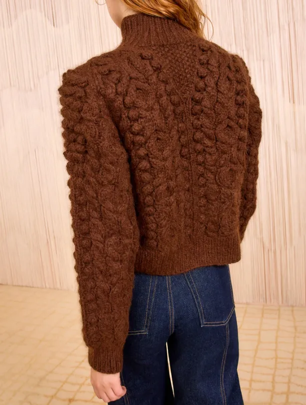 Albia Alpaca Knit Pullover Shirt