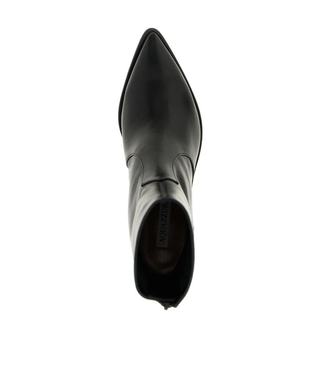 Pointed-Toe Zip Boots