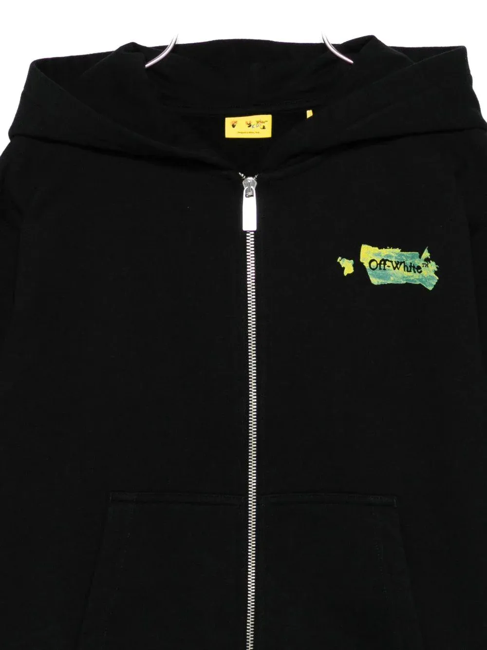 Zip-Up Graphic Hoodie
