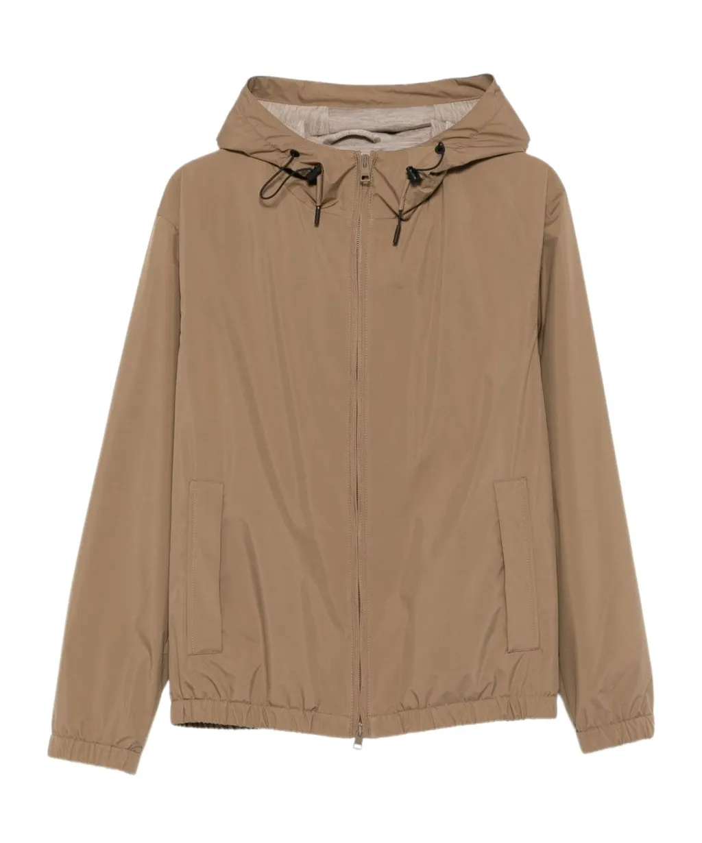 Drawstring Hooded Jacket