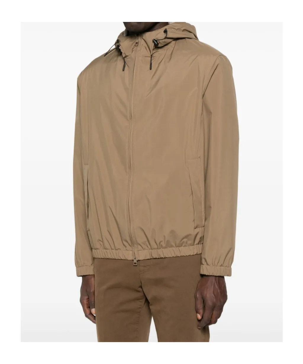 Drawstring Hooded Jacket