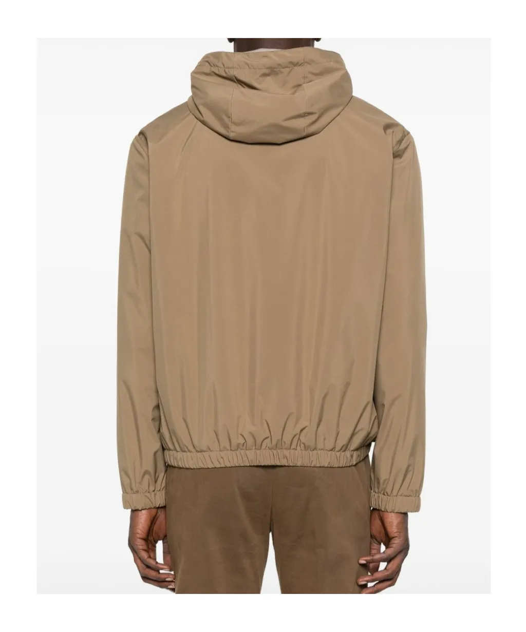 Drawstring Hooded Jacket