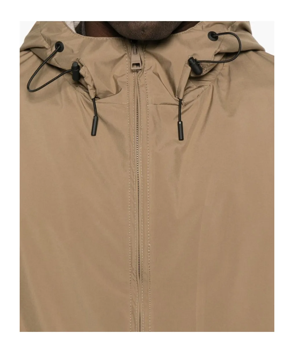 Drawstring Hooded Jacket