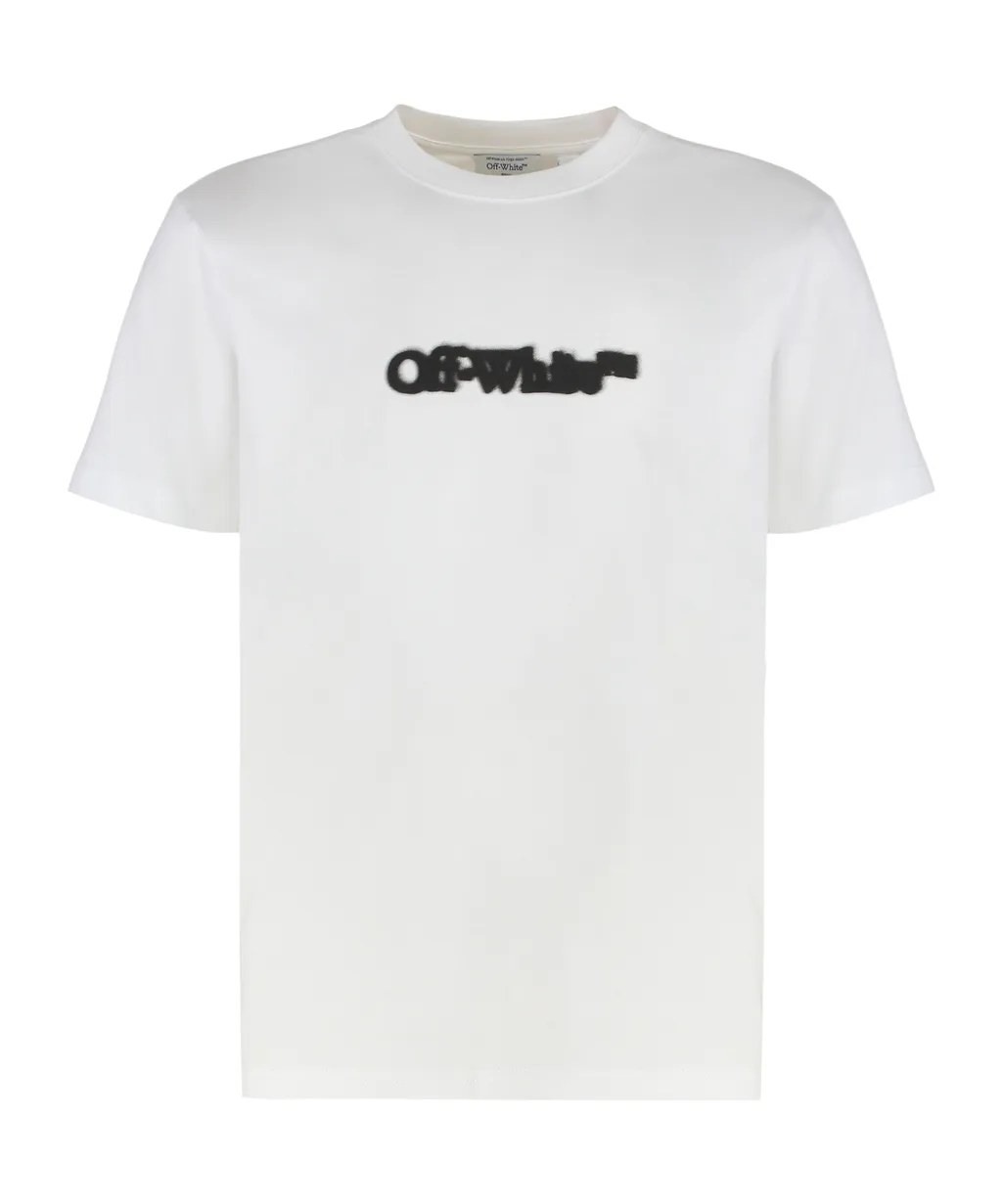 Arrow-Print Cotton T-Shirt