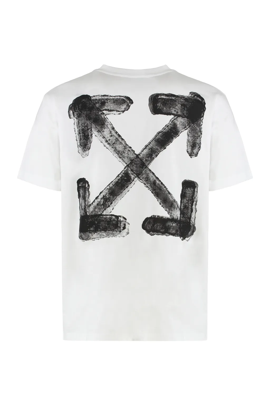 Arrow-Print Cotton T-Shirt