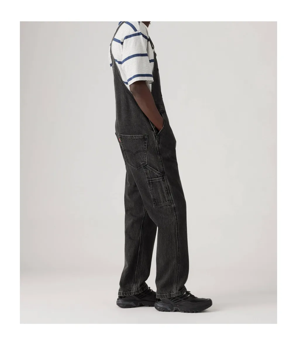 Red Tab Denim Dungarees