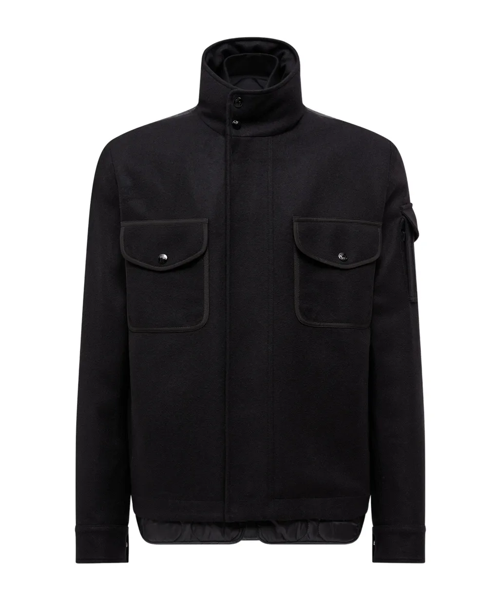 Avoine Wool Short Down Jacket