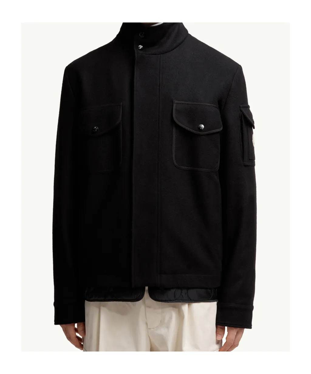 Avoine Wool Short Down Jacket