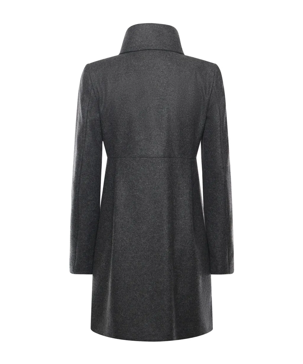 Fay Hook-Closure Wool Coat