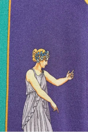 Hall Of Statues Silk Cardigan