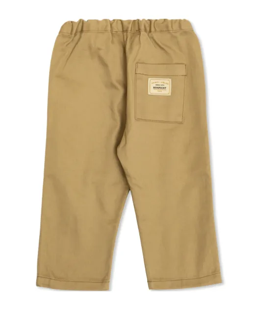 Jeudi Patch-Pocket Elastic-Waist Trousers