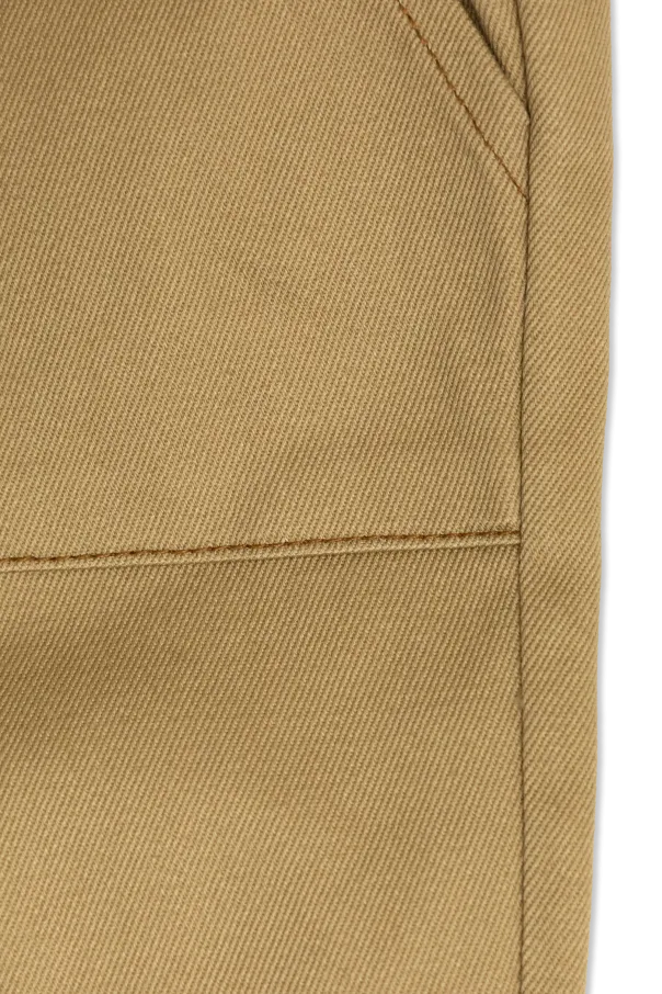 Jeudi Patch-Pocket Elastic-Waist Trousers
