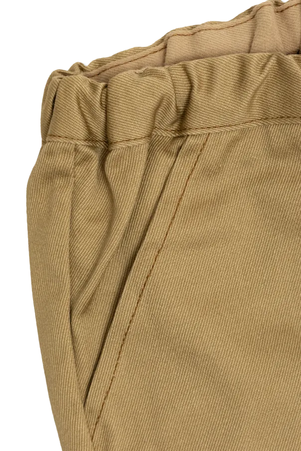 Jeudi Patch-Pocket Elastic-Waist Trousers