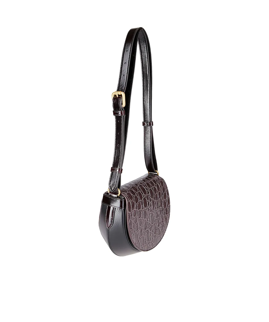 Dries Van Noten Foldover-Top Shoulder Bag