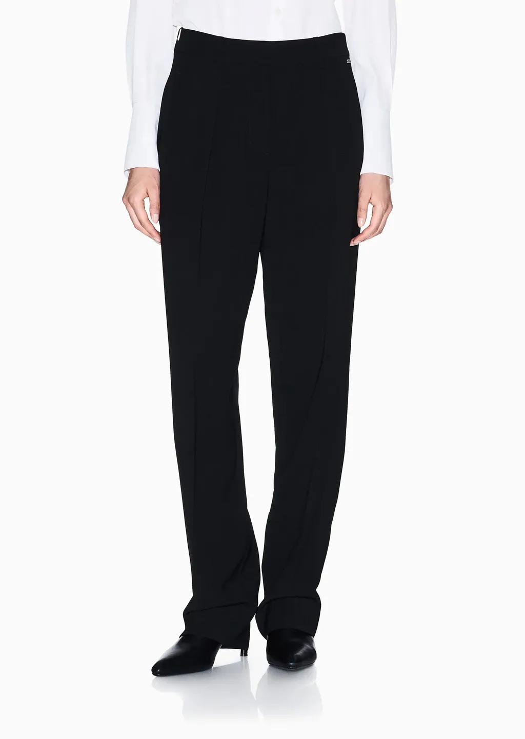 Pleated Track Pants