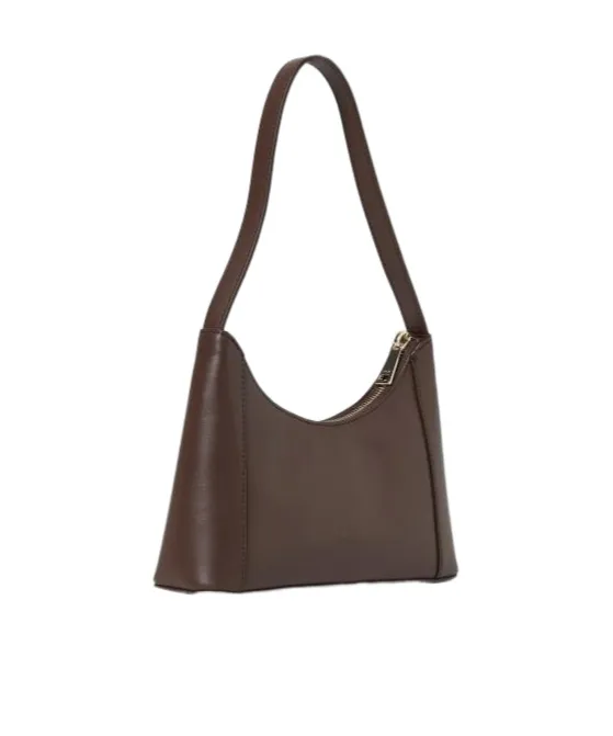 Diamante Logo Plaque Mini Shoulder Bag