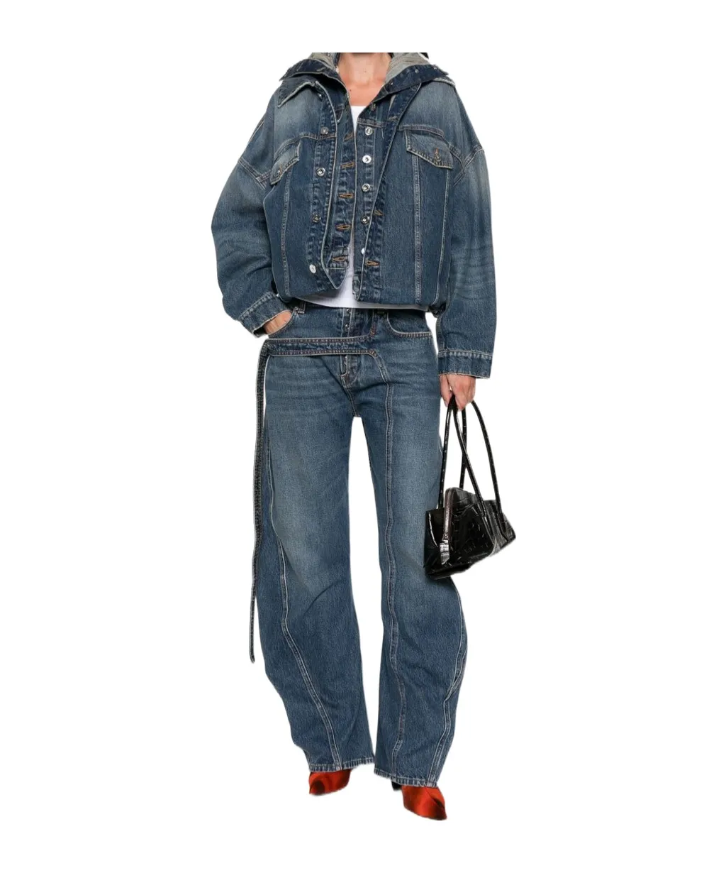Cropped Denim Jacket