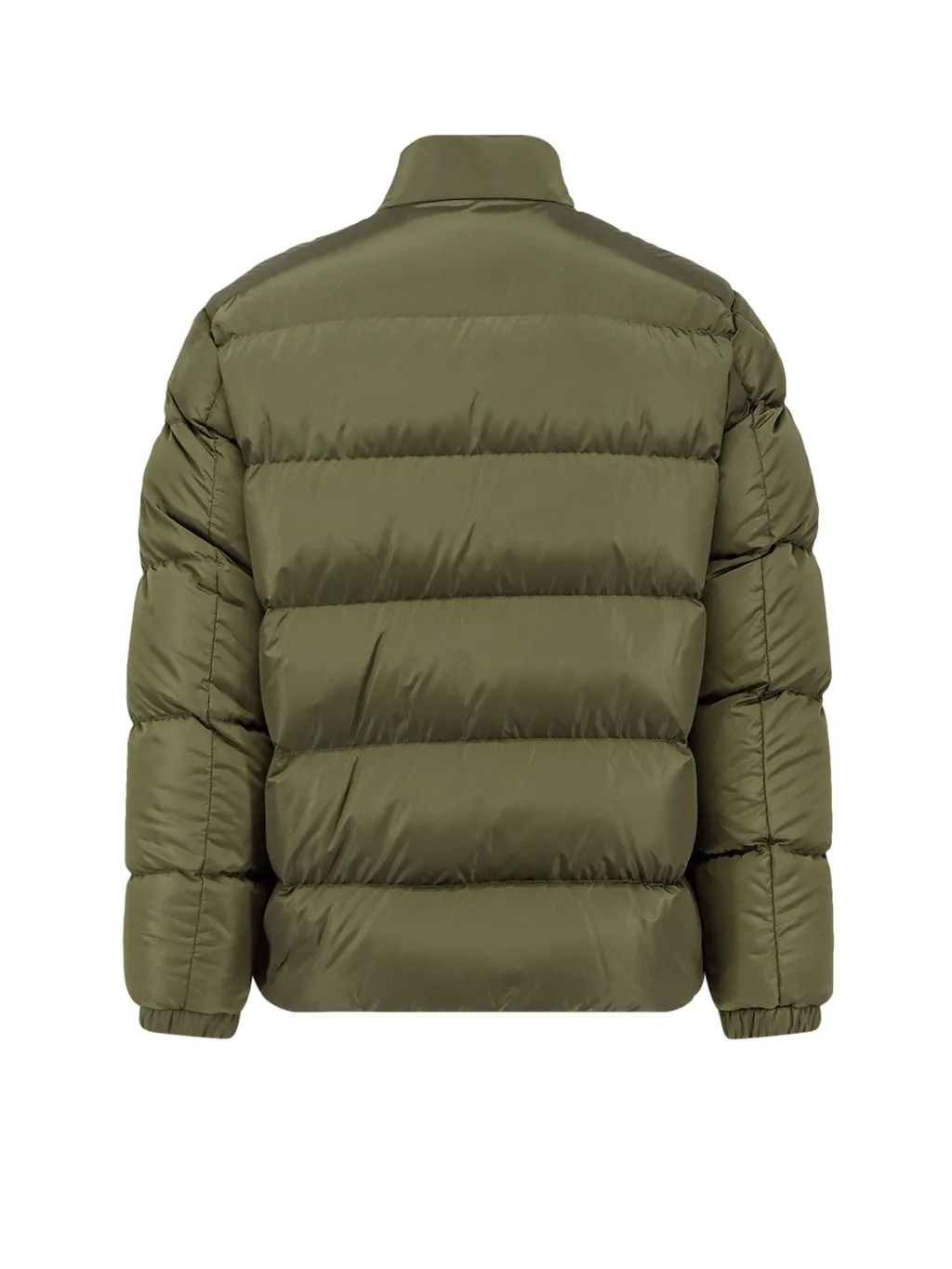 Moncler Logo Patch Zip-Up Puffer Jacket