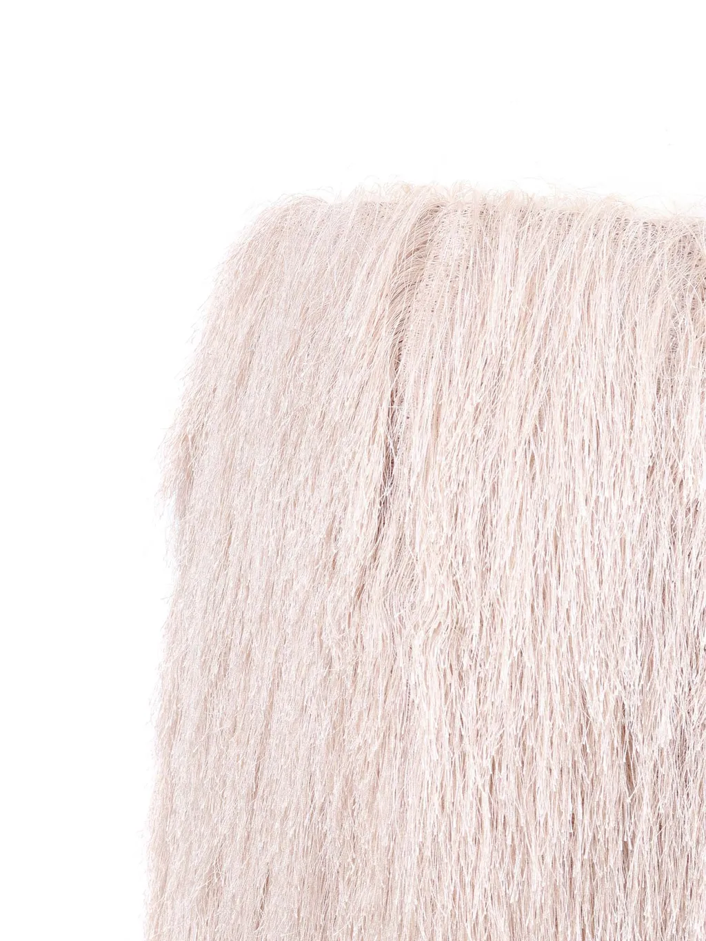 Peserico Fringe-Detail Metallic Midi Skirt