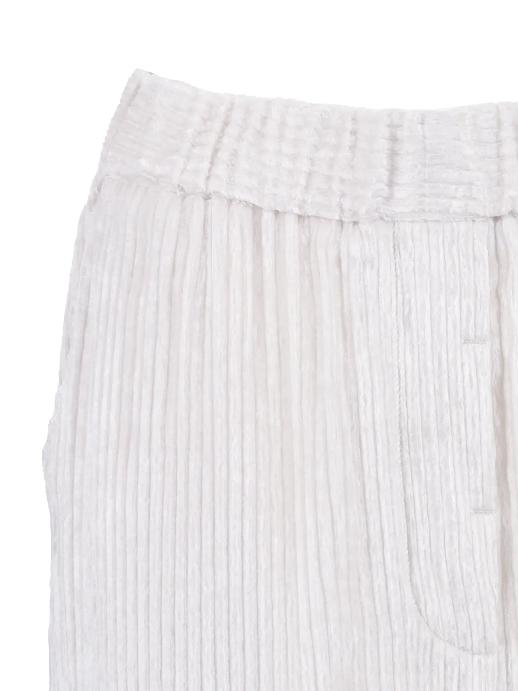 Peserico Ribbed-Velvet Straight Leg Trousers