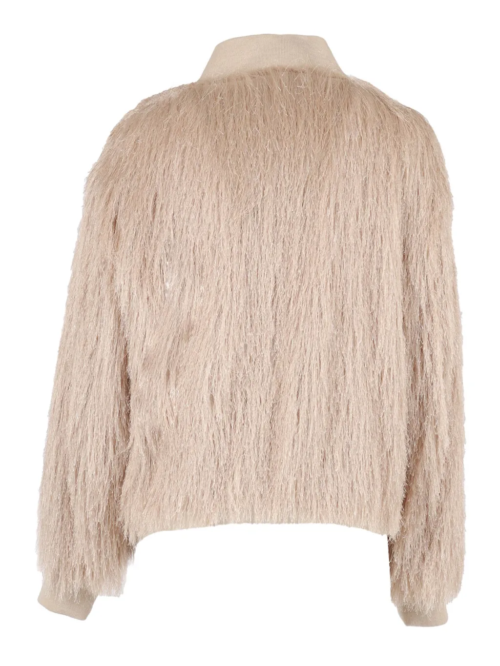 Peserico Aurea Fringed Bomber Jacket